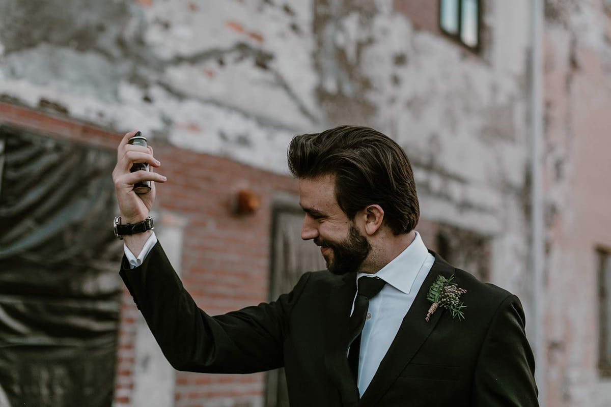 wedding day hair tips for men