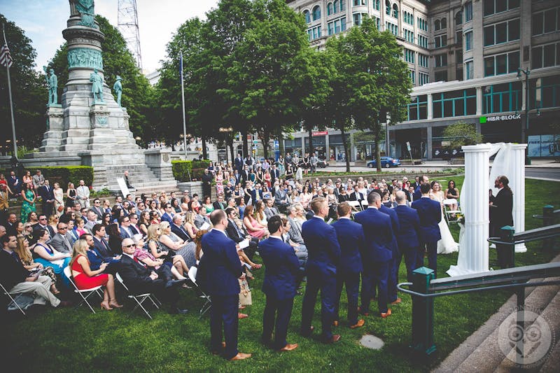 blue groom suits