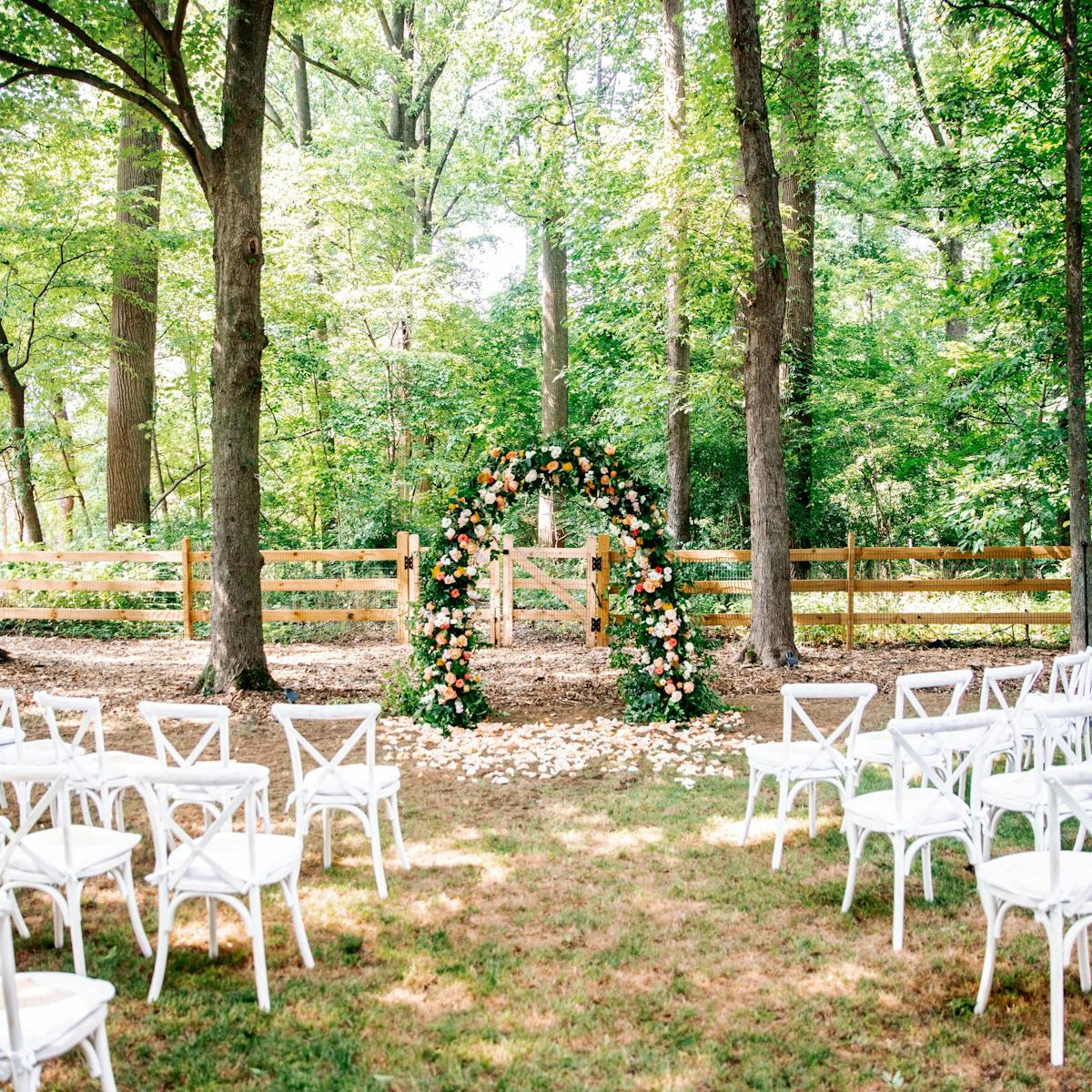 backyard wedding ideas