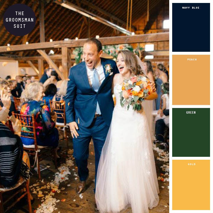Fall Wedding Colors_Navy_Peach_Gold_Green