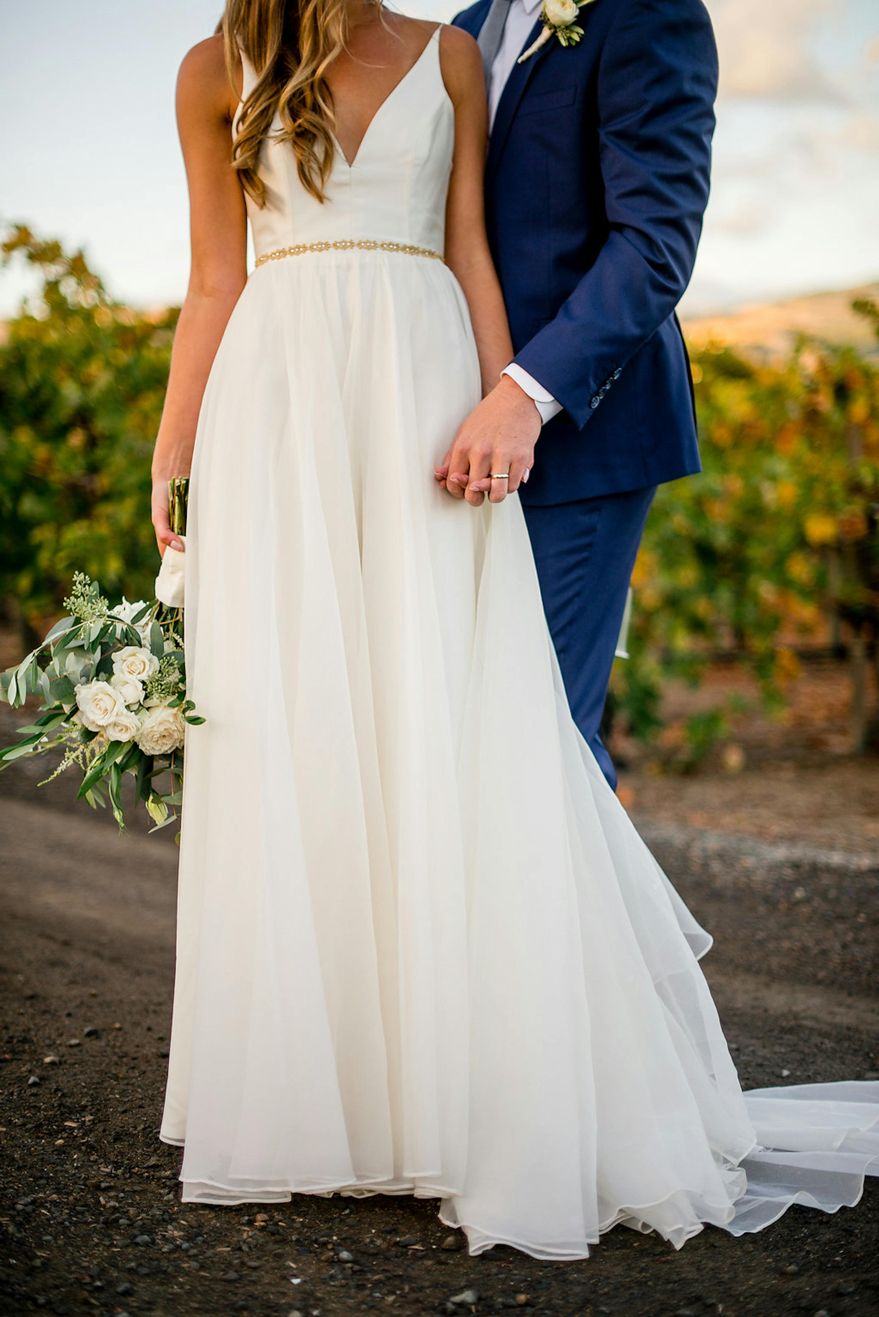Brilliant Blue Groomsmen Suits