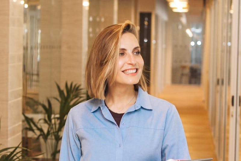 foto van een mentor/lead