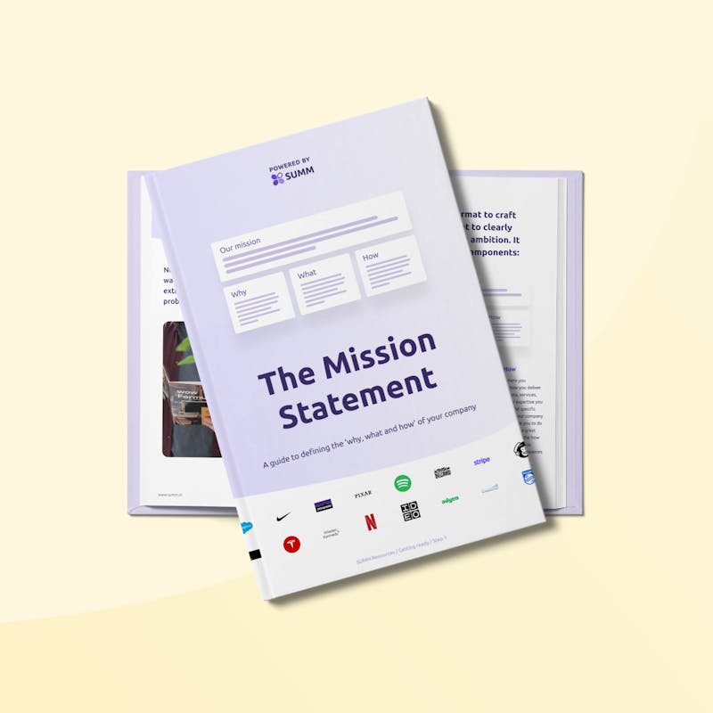 mission statement mockup