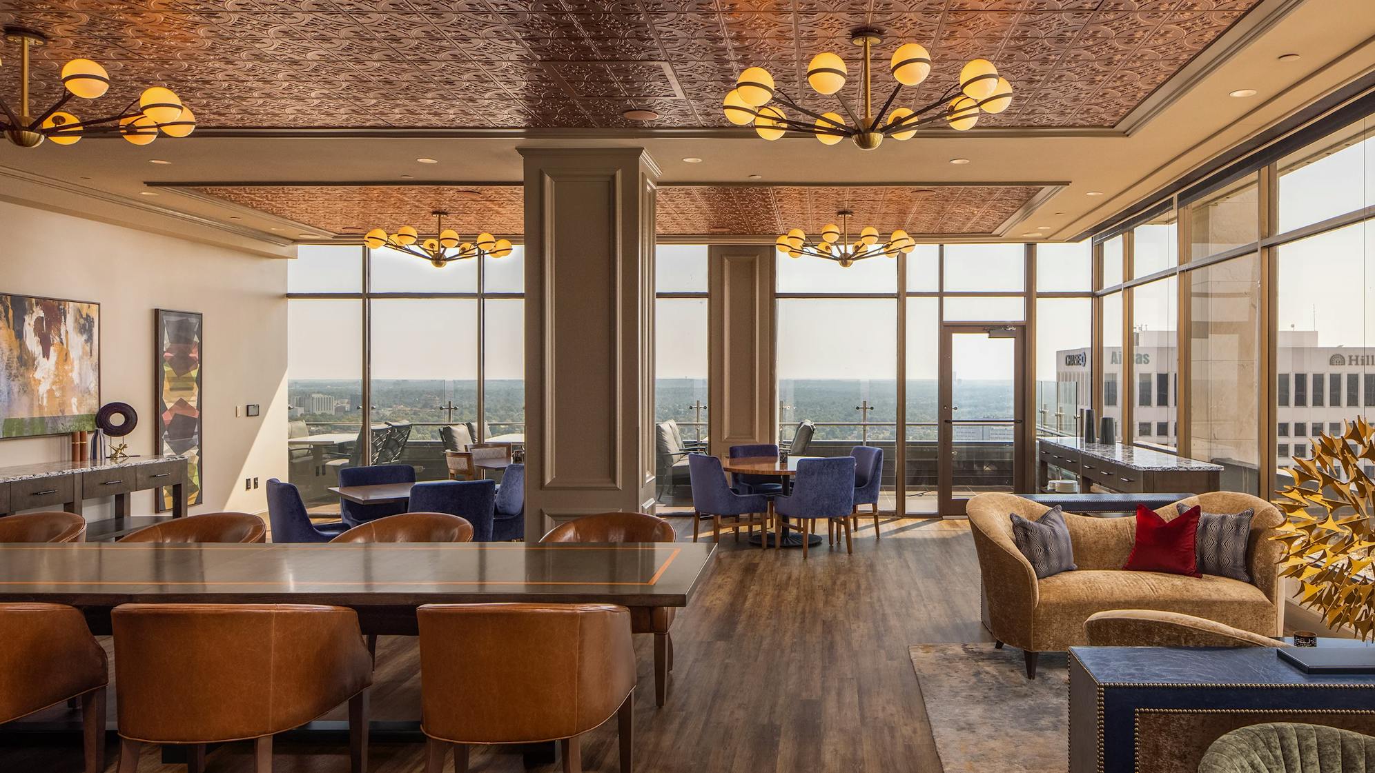 Summit Club - Private Member's Club - Floor 31 - Tulsa, OK