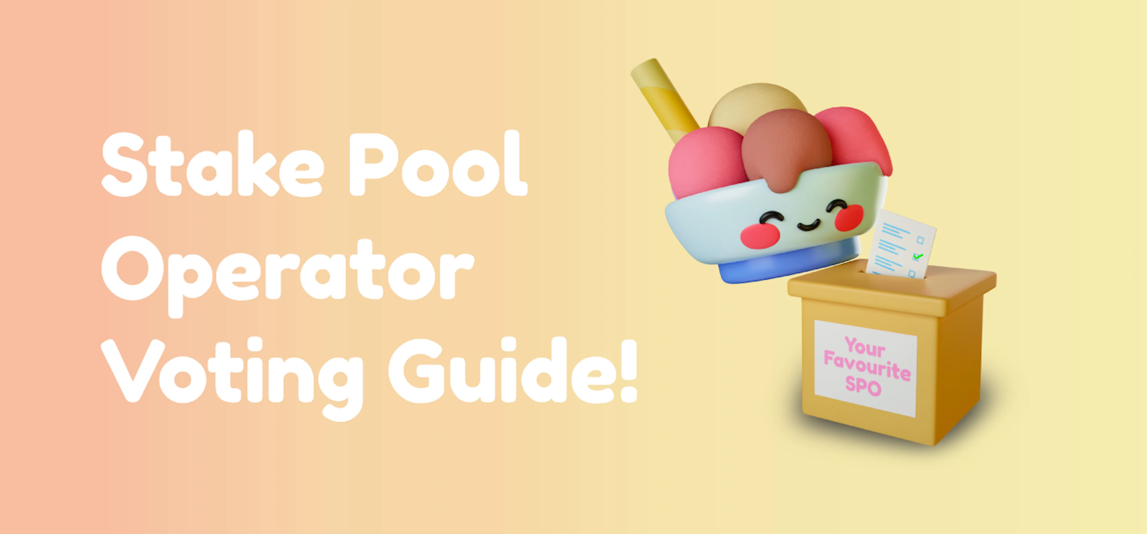 SundaeSwap Stake Pool Operator Voting Guide and Details!