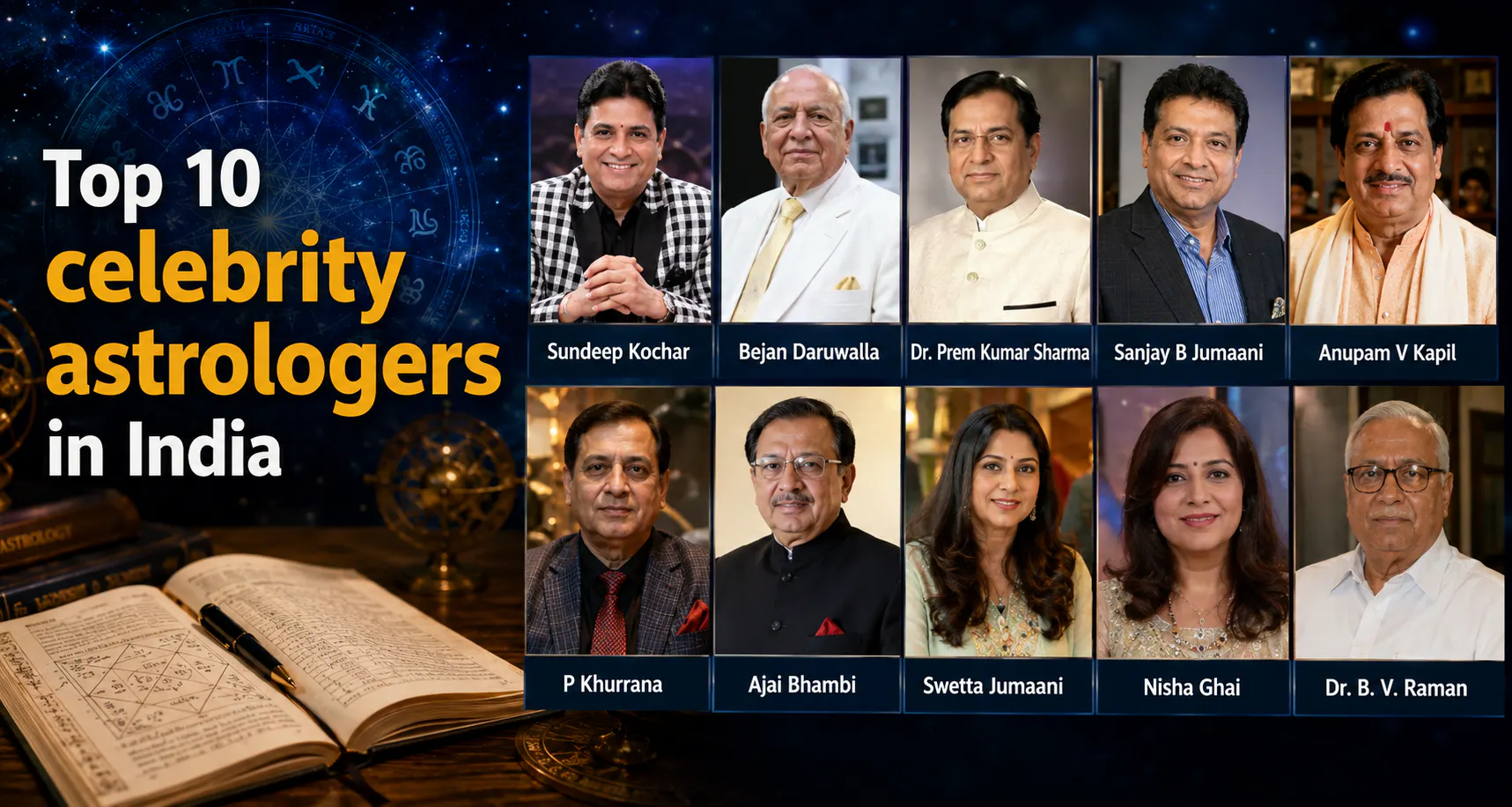 top 10 celebrity astrologers in india