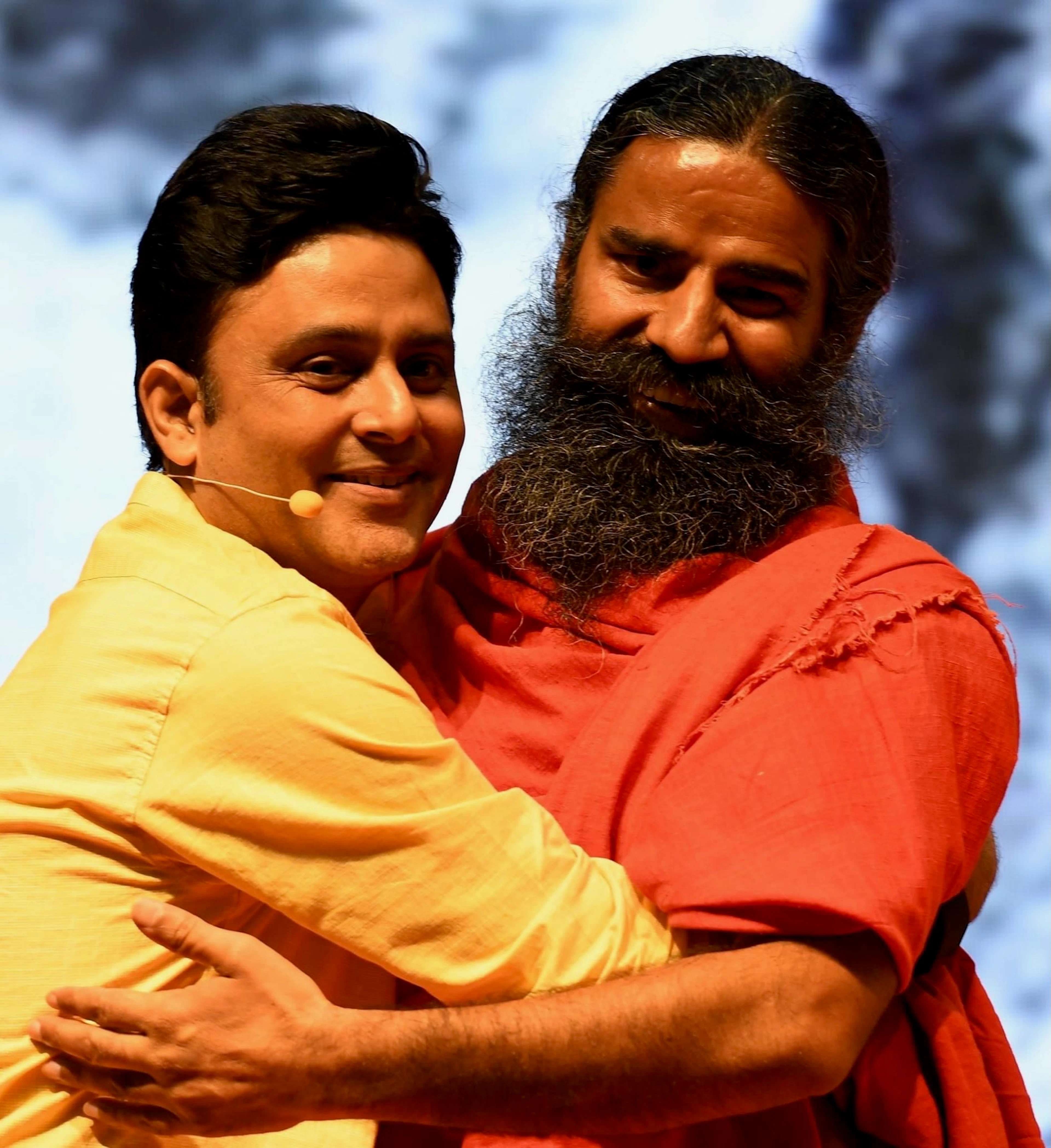 Celebrity Astrologer Sundeep Kochar with Baba Ramdev Ji