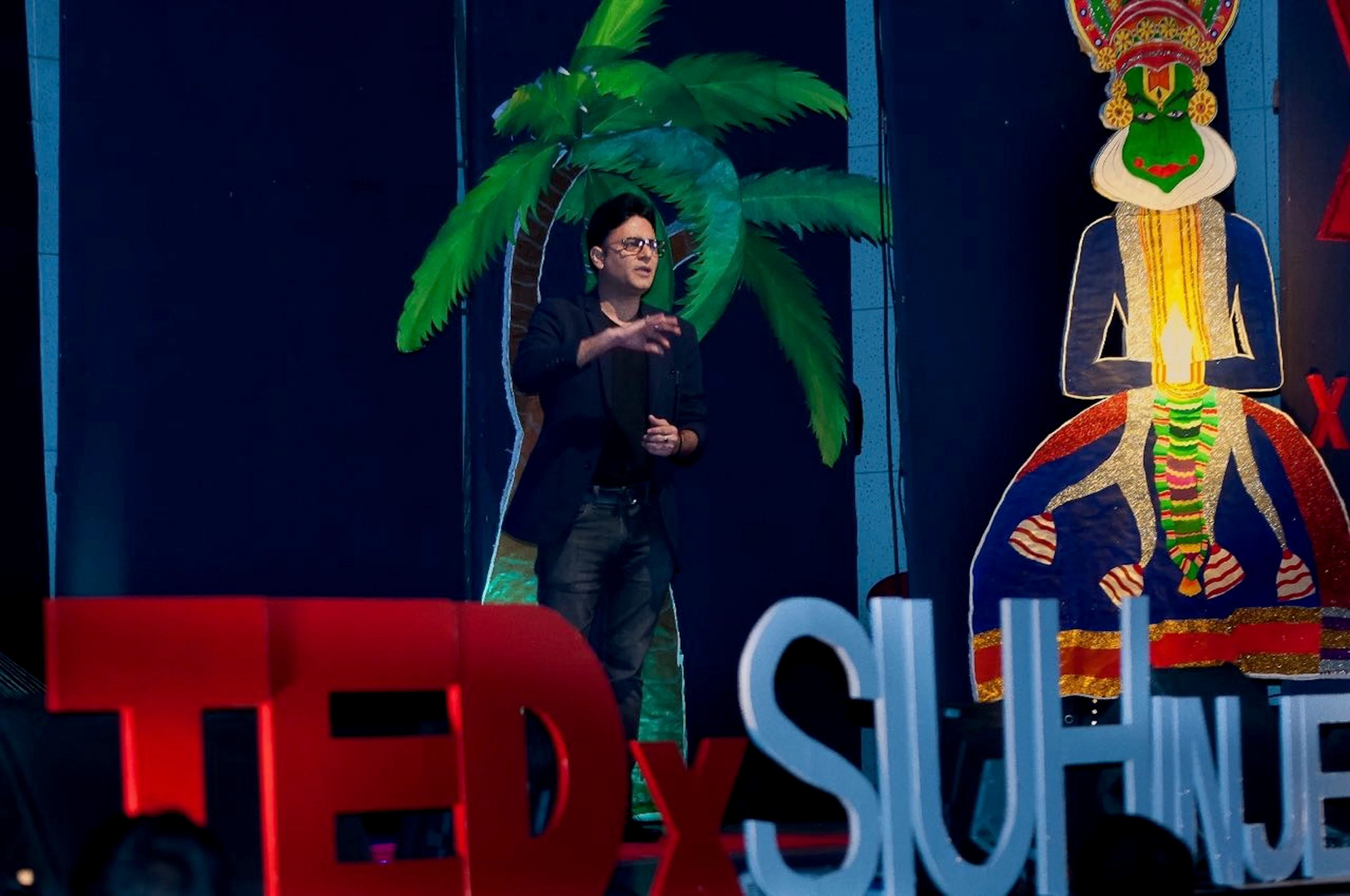 Sundeep Kochar as the first Indian astrologer giving TEDx Talk in 2017 Pune