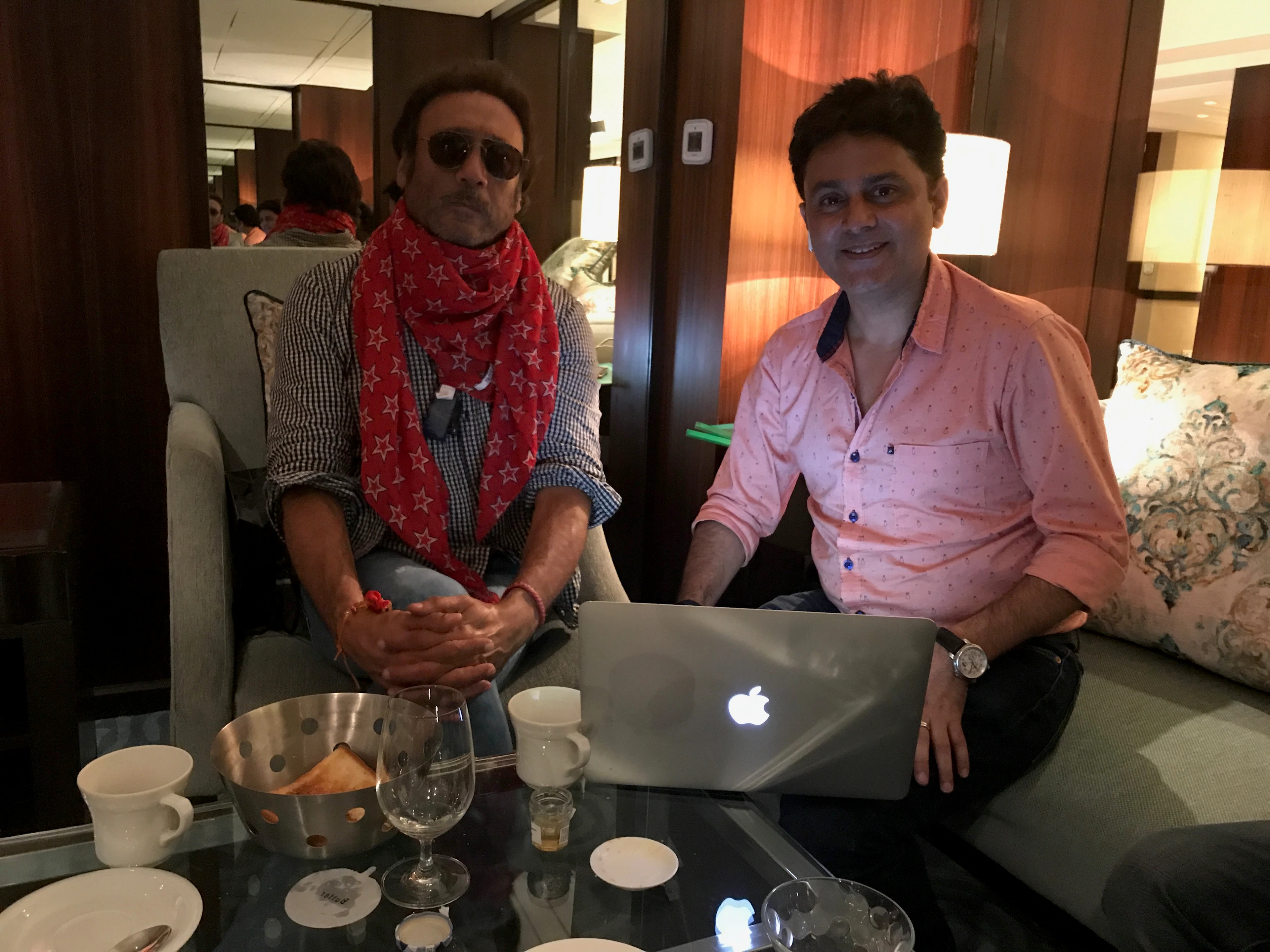 Jackie Shroff and Celebrity Astrologer Sundeep Kochar