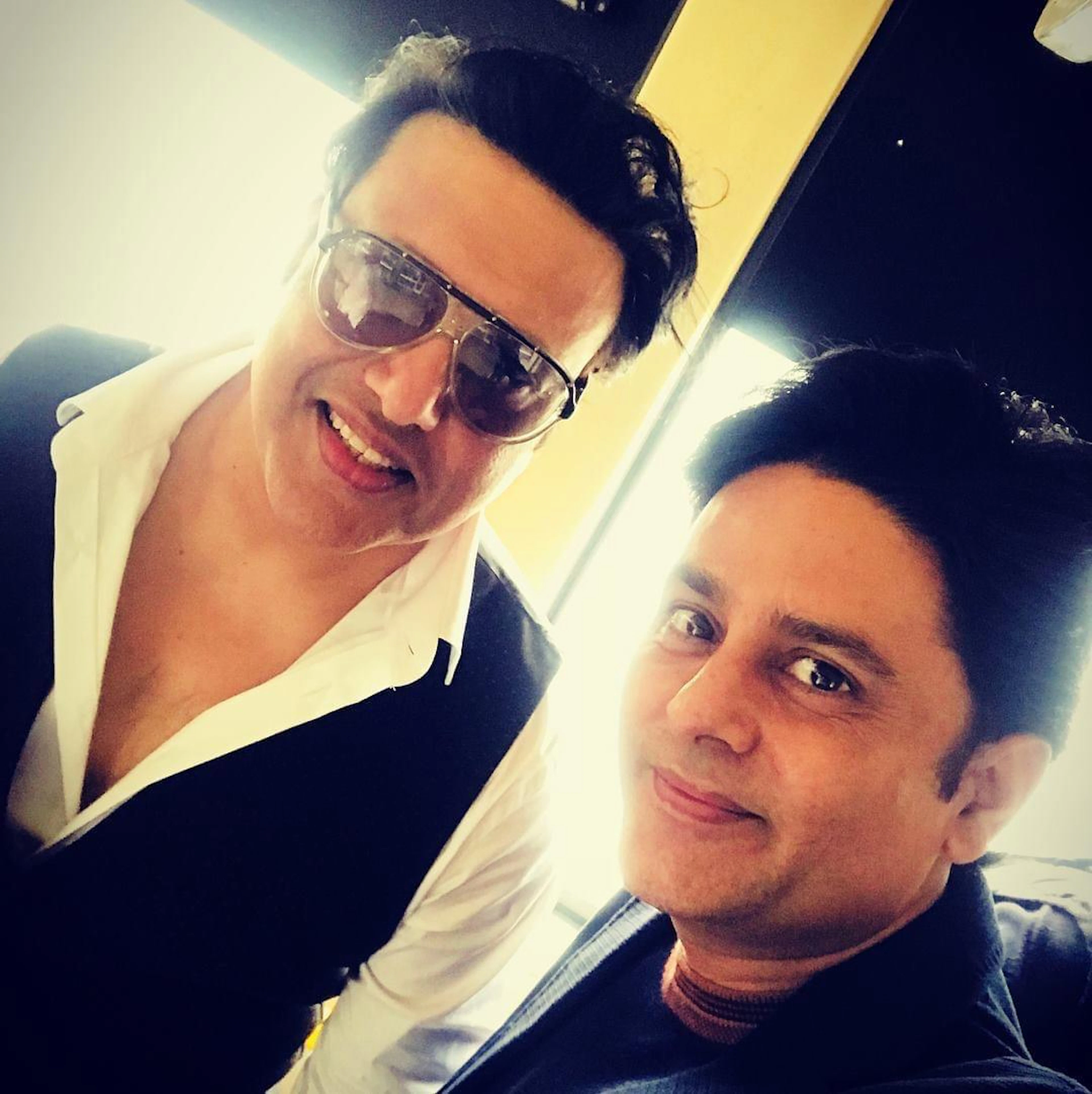 Bollywood Superstar Govinda with Sundeep Kochar