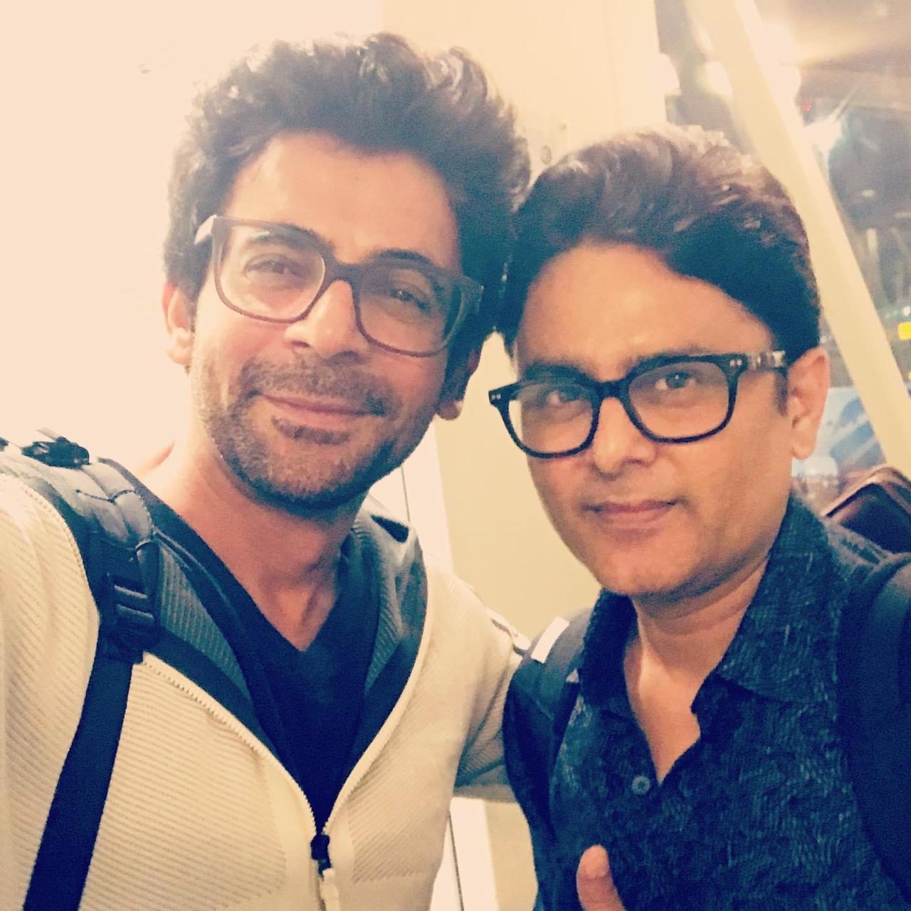 Sunil Grover and celebrity astrologer Sundeep Kochar