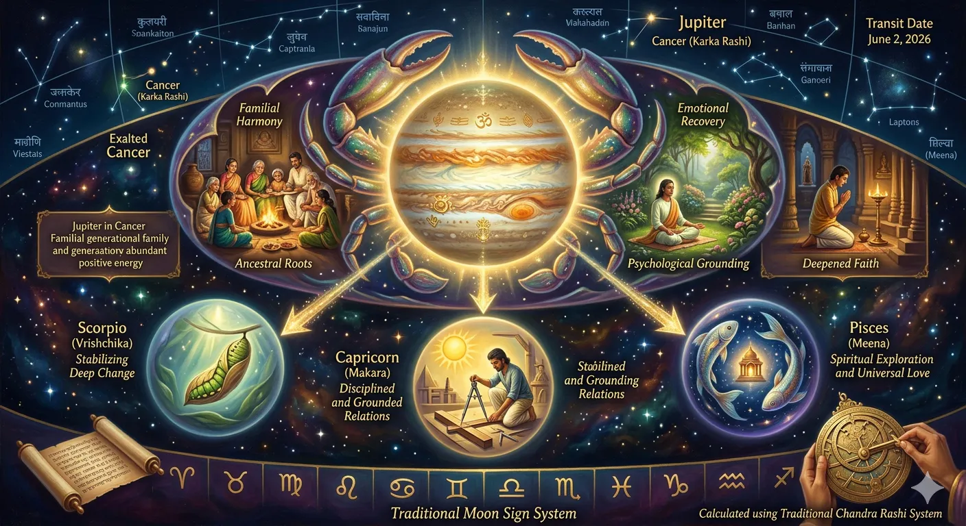 Jupiter Transit in Cancer 2026