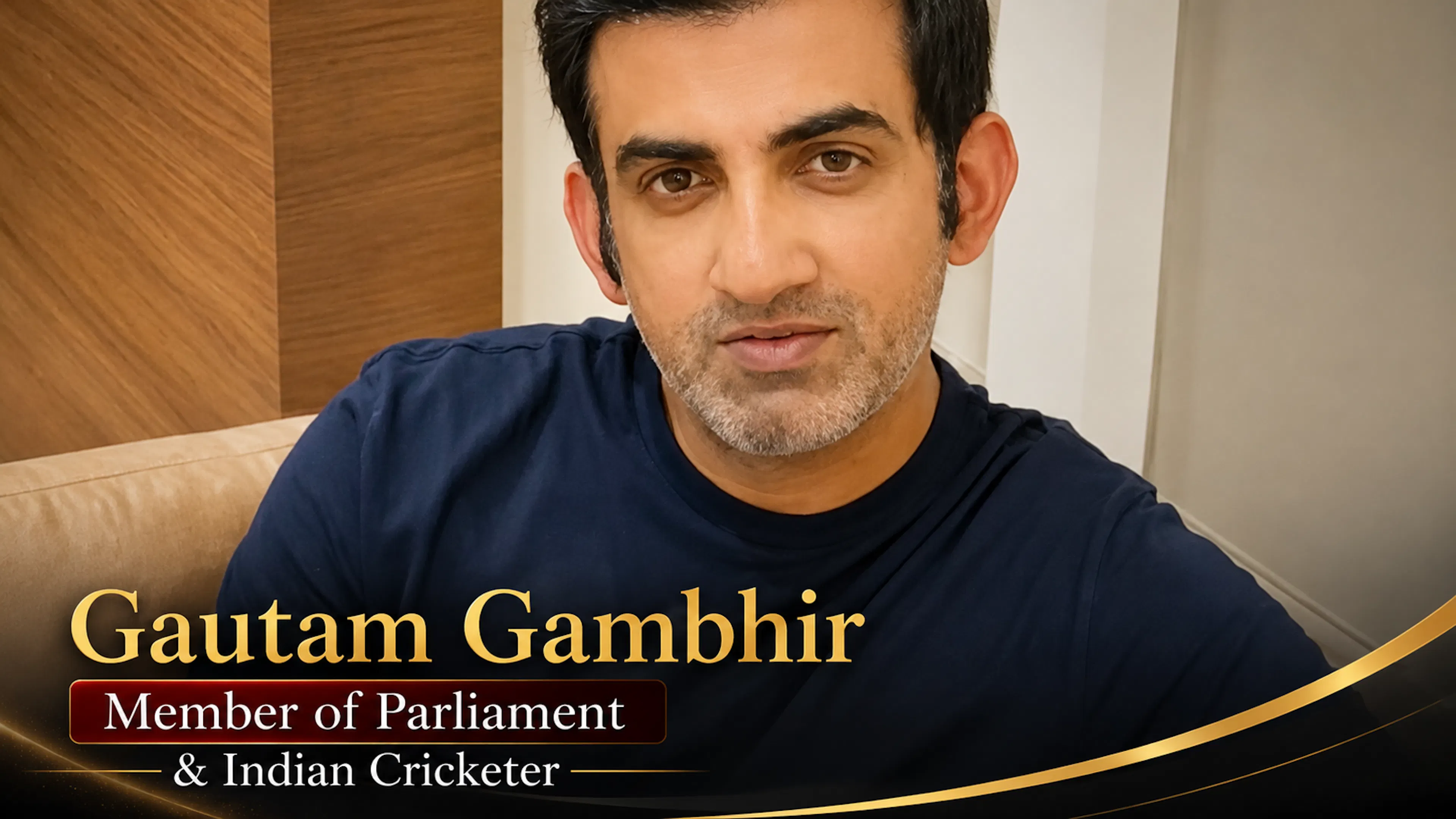 Gautam Gambhir Member of Parliament & Indian Cricketer