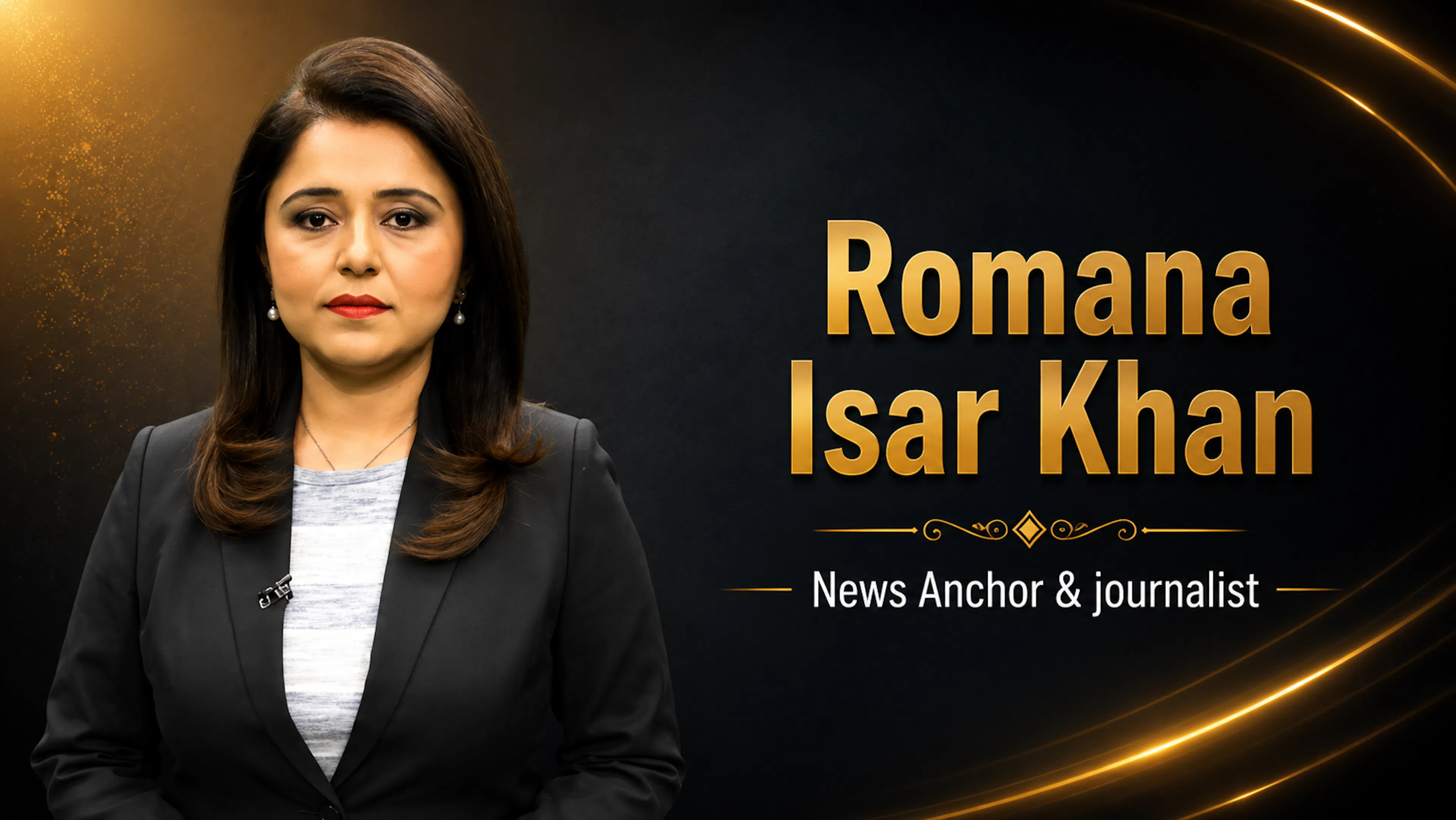 Romana Isar Khan - News Anchor and journalist