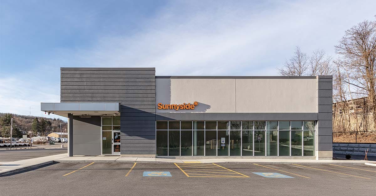 Sunnyside Cannabis Dispensary Worcester 1023 Southbridge St