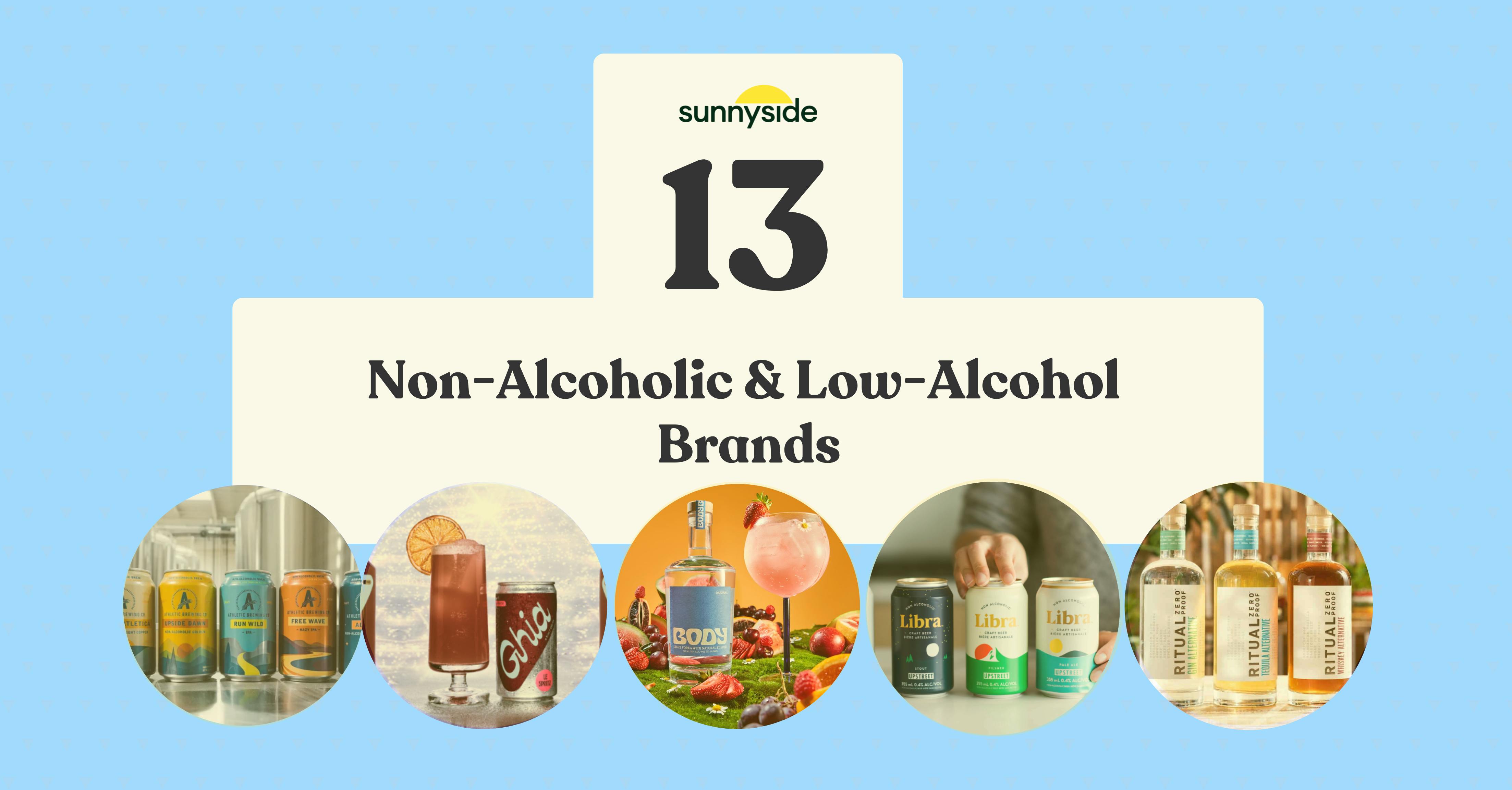 14 Of The Best NonAlcoholic & LowAlcohol Brands Sunnyside