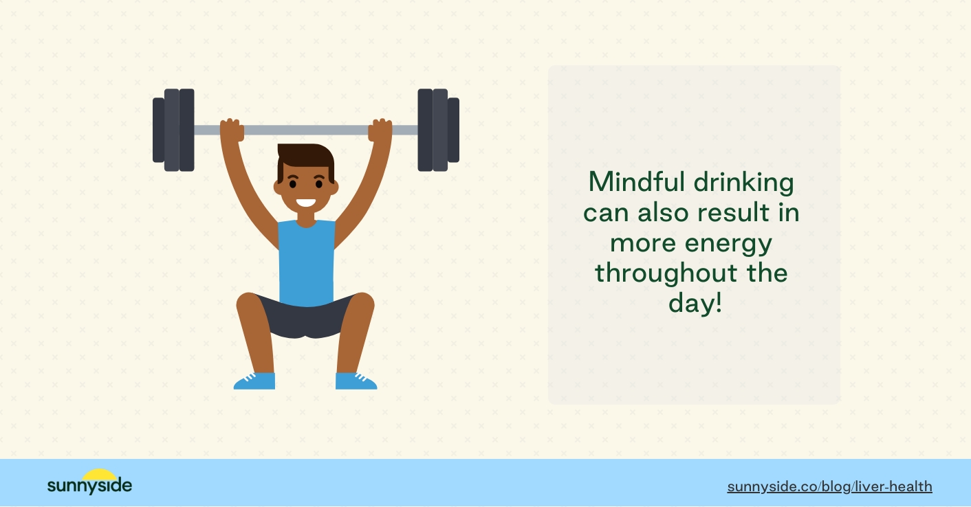 Mindful drinking means more energy