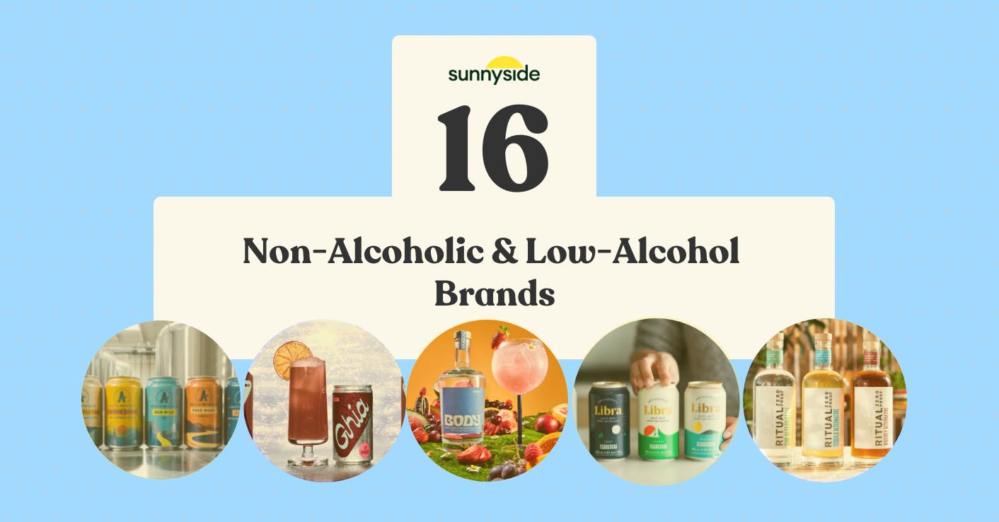 16 Of The Best NonAlcoholic & LowAlcohol Brands Sunnyside