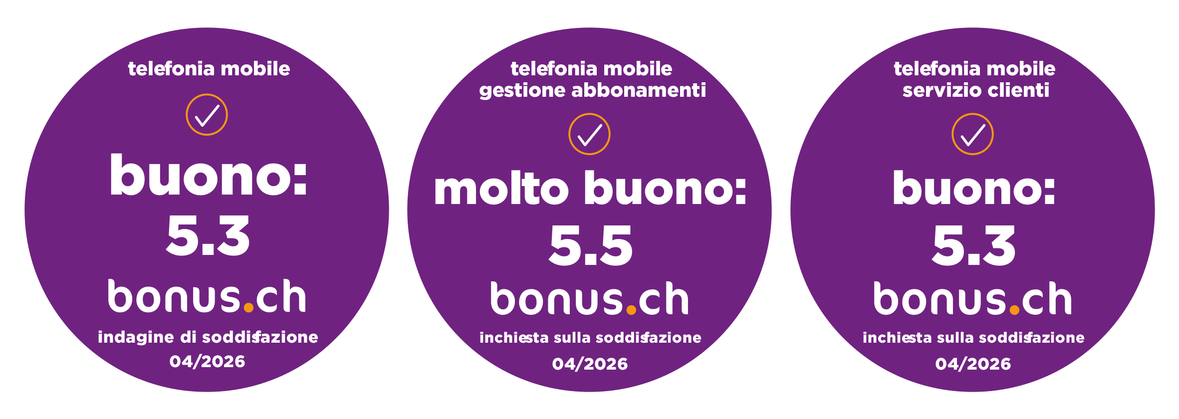 immagine che mostra l'ottimo risultato del sondaggio sulla soddisfazione dei clienti  