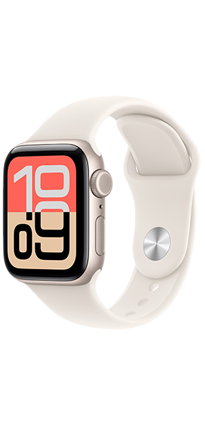 Apple Watch SE 3&nbsp;40mm&nbsp;Starlight Aluminium Case Starlight Sport Band - S/M