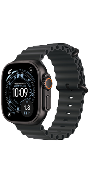 Apple Watch Ultra 3&nbsp;49mm Black Titanium Case Black Ocean
