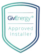 GivEnergy approved installer logo.