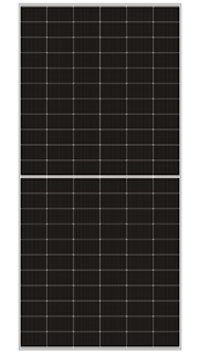 A black solar panel