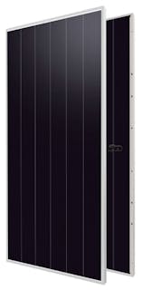 black solar panel