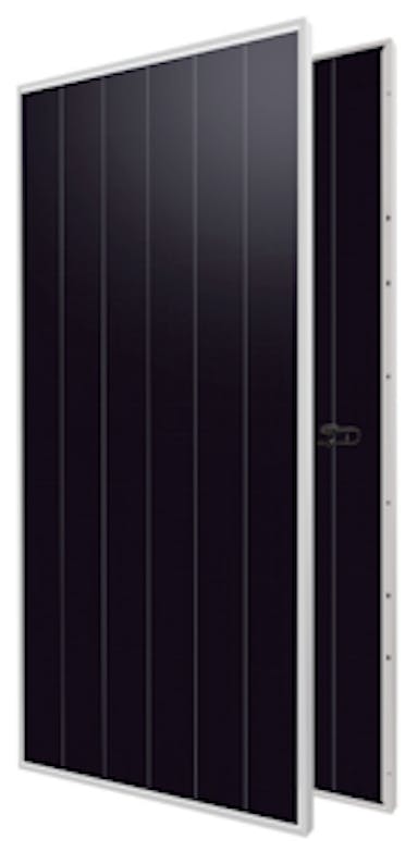 black solar panel