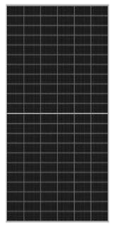 A black solar panel