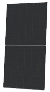 black solar panel