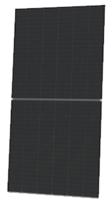 black solar panel
