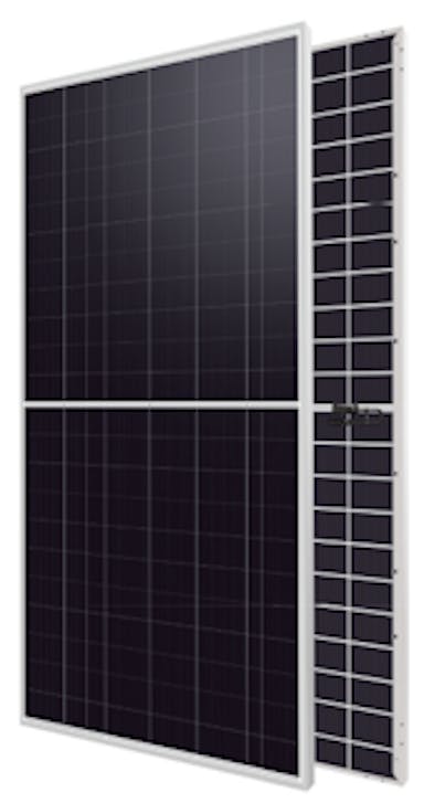 black solar panel