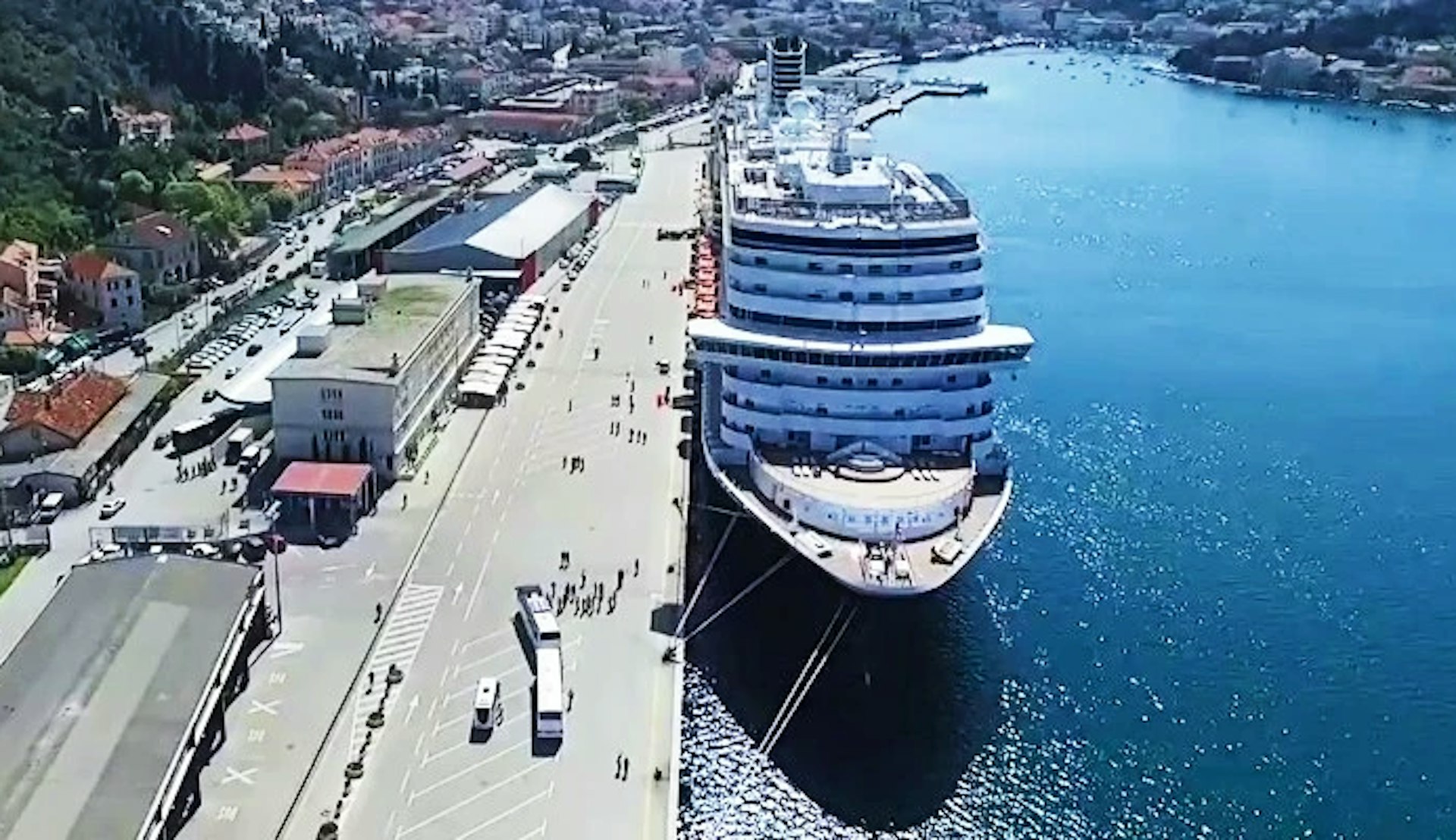 Krydstogt i Middelhavet - Dubrovnik - krydstogtterminal