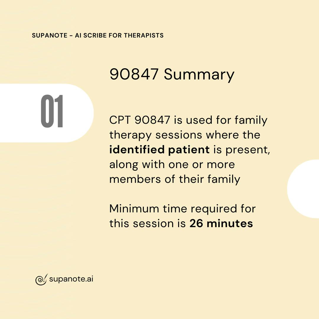 Description for CPT Code 90847