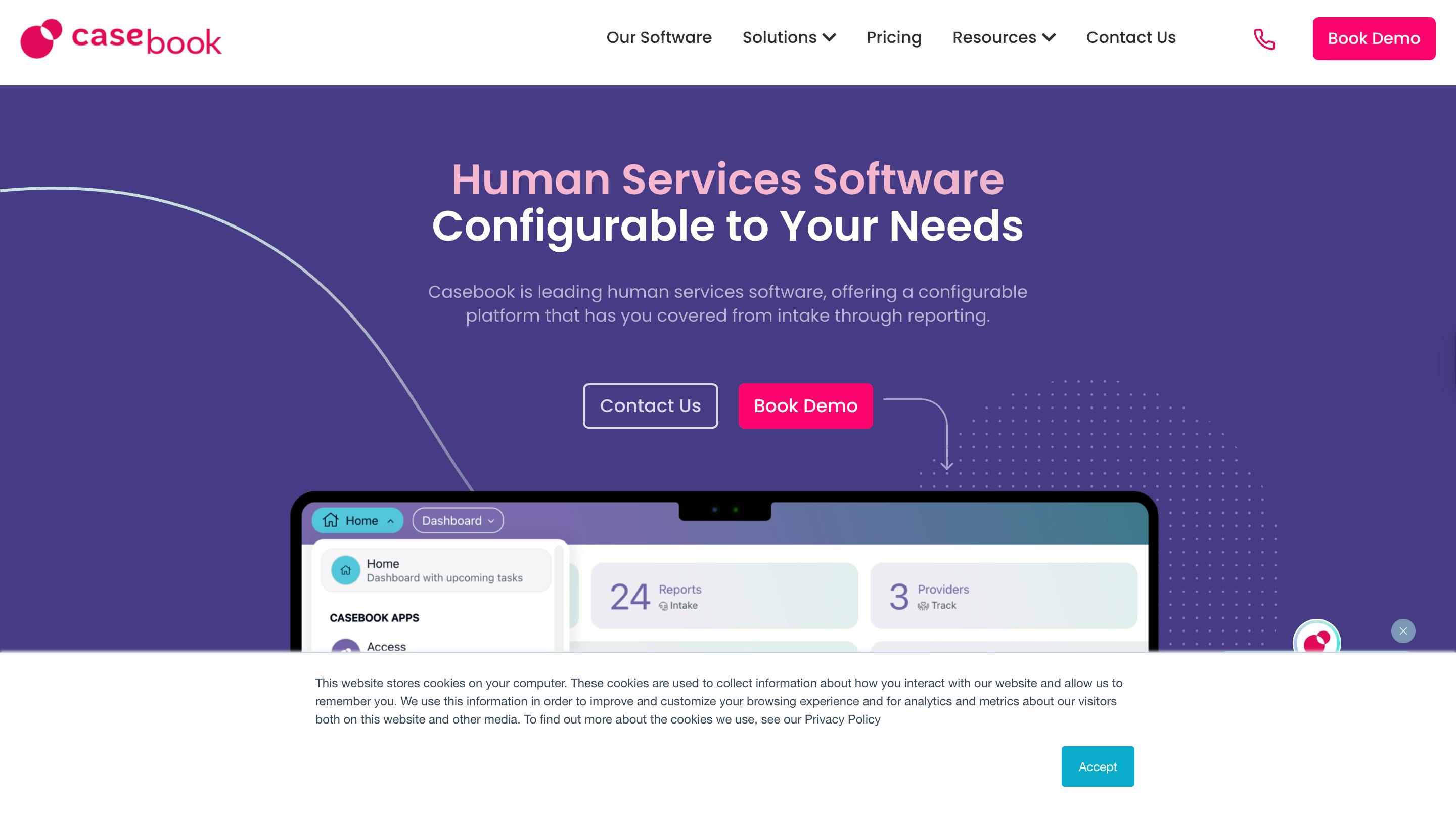 Casebook Dashboard