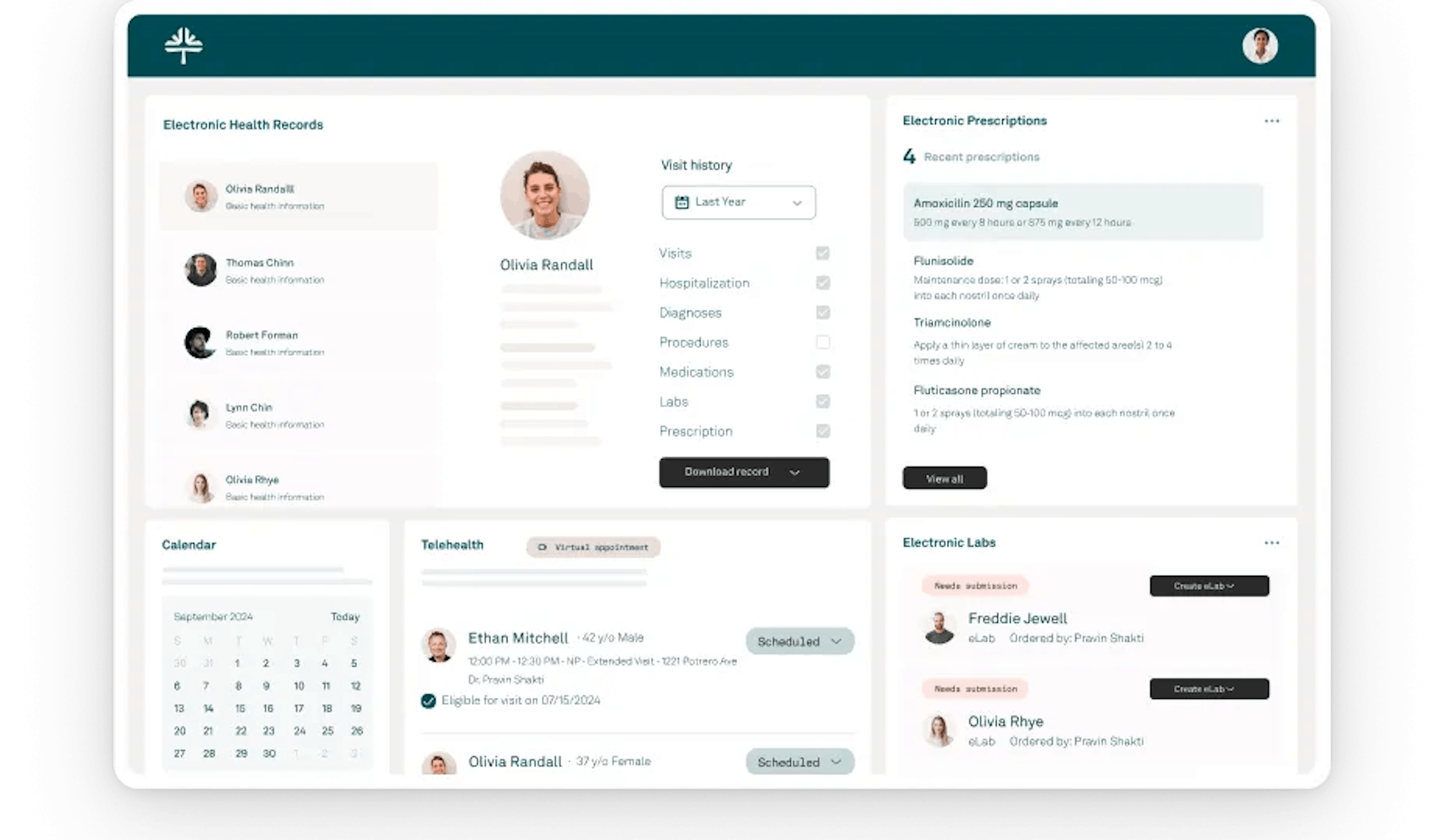 Tebra Dashboard