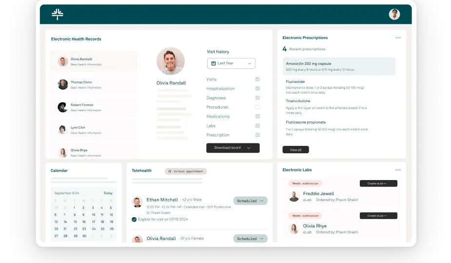 Tebra Dashboard