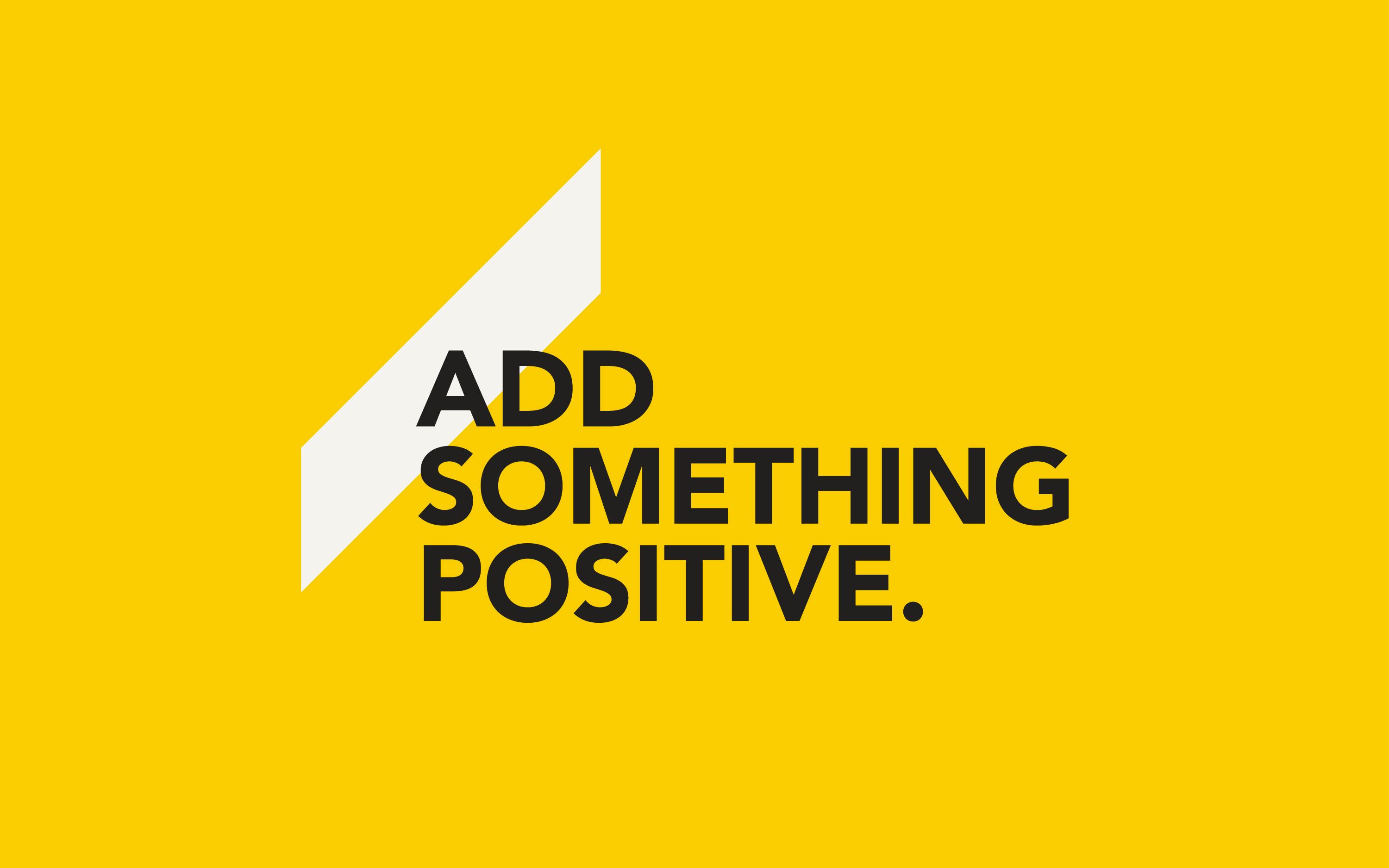 Add Something Positive