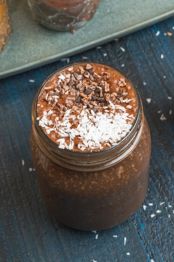 Double Chocolate Coconut Mocha Smoothie | Super Coffee