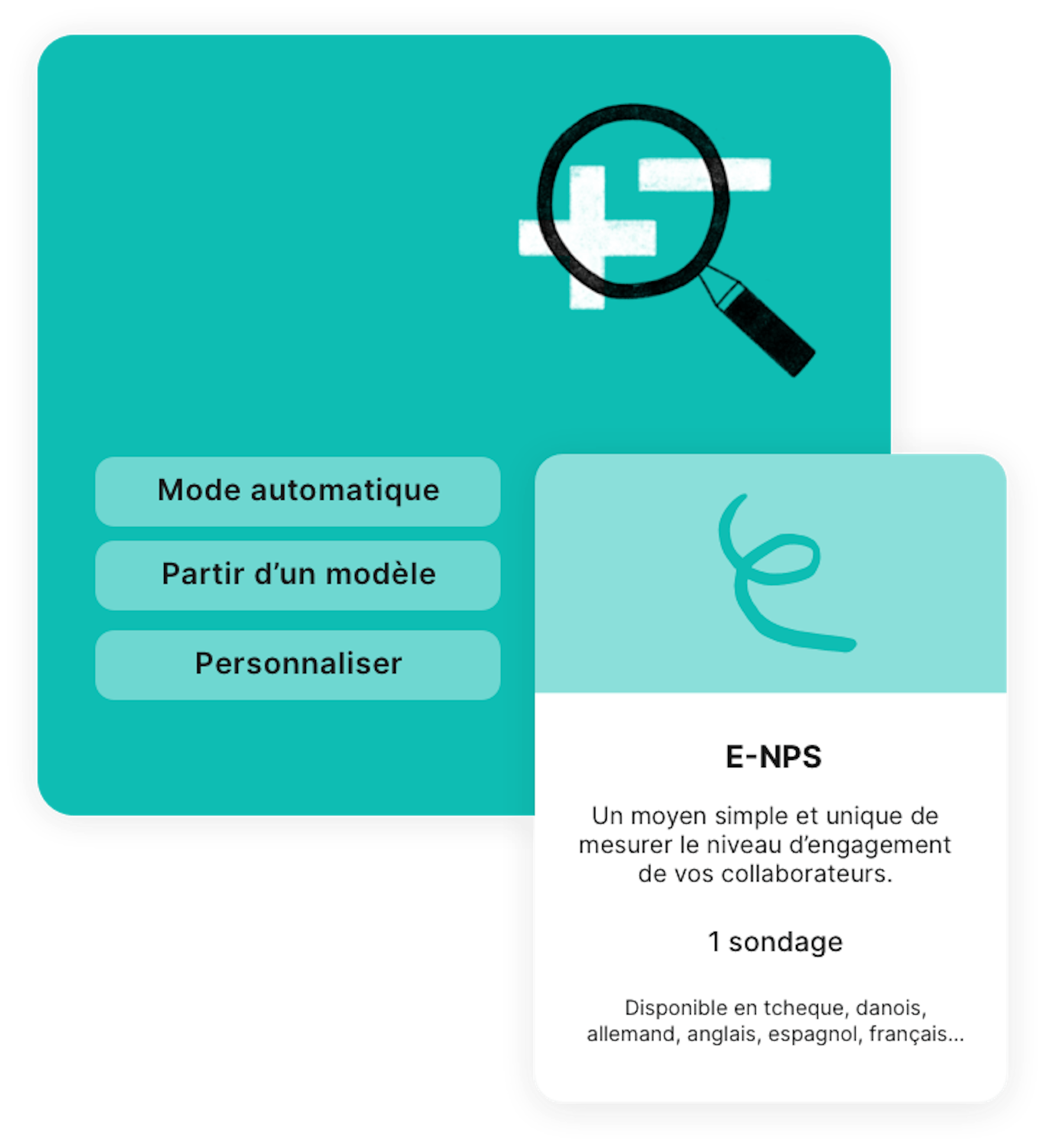 Une expérience de sondage simple et instantanée