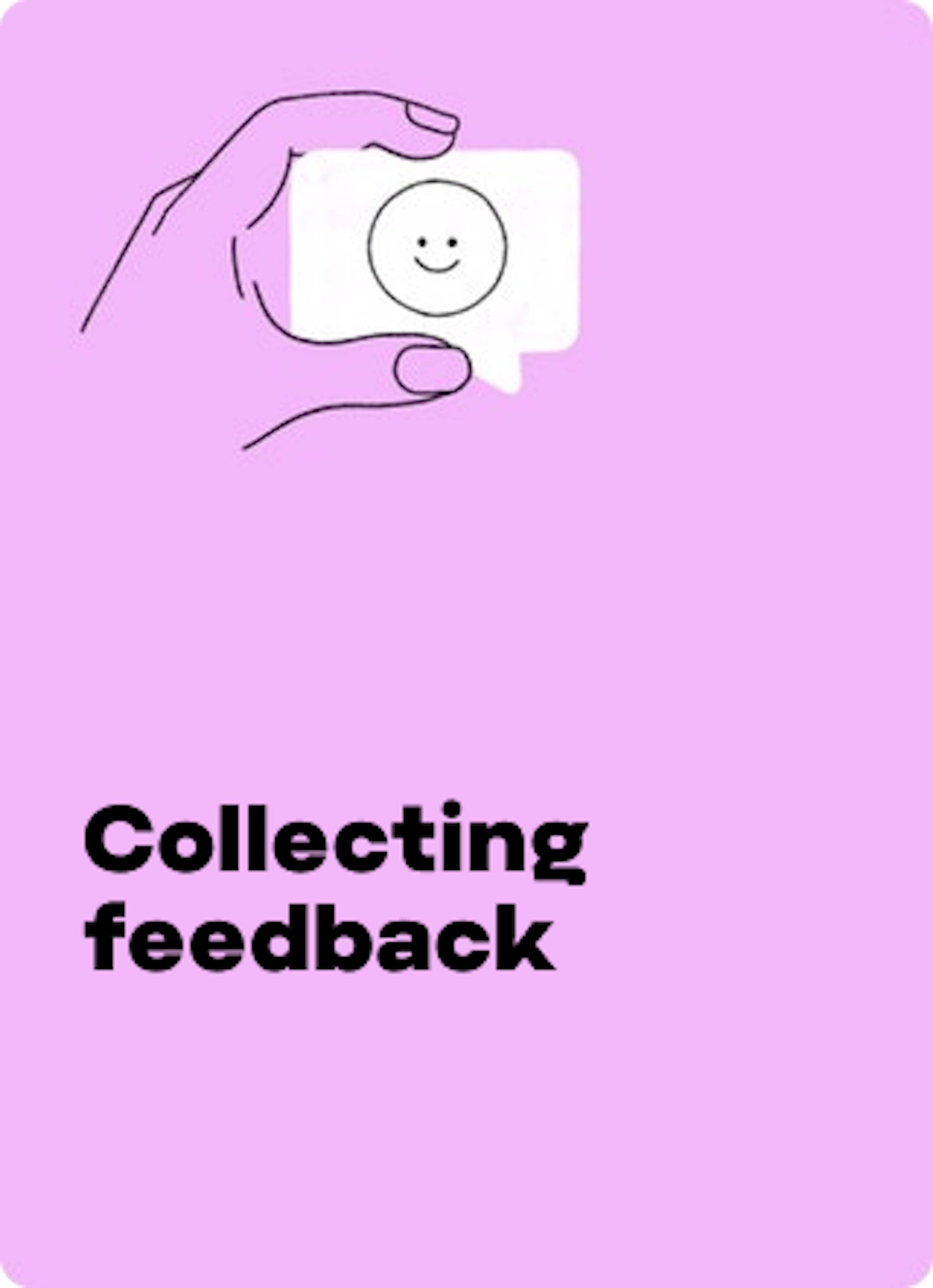 Collecting feedback