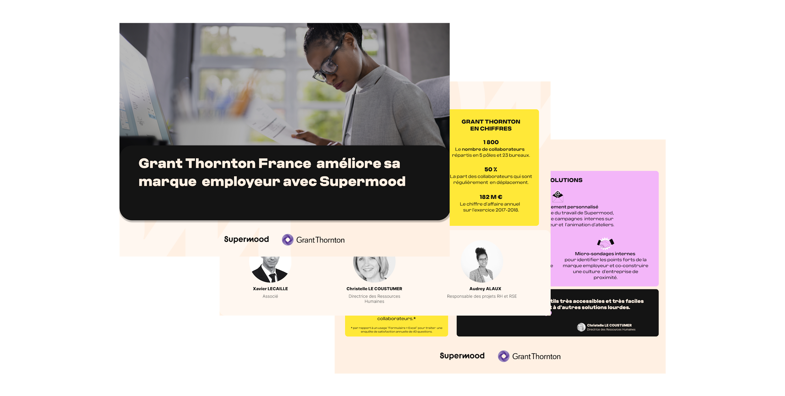 Découvrez comment Grant Thornton France  améliore sa marque employeur avec Supermood