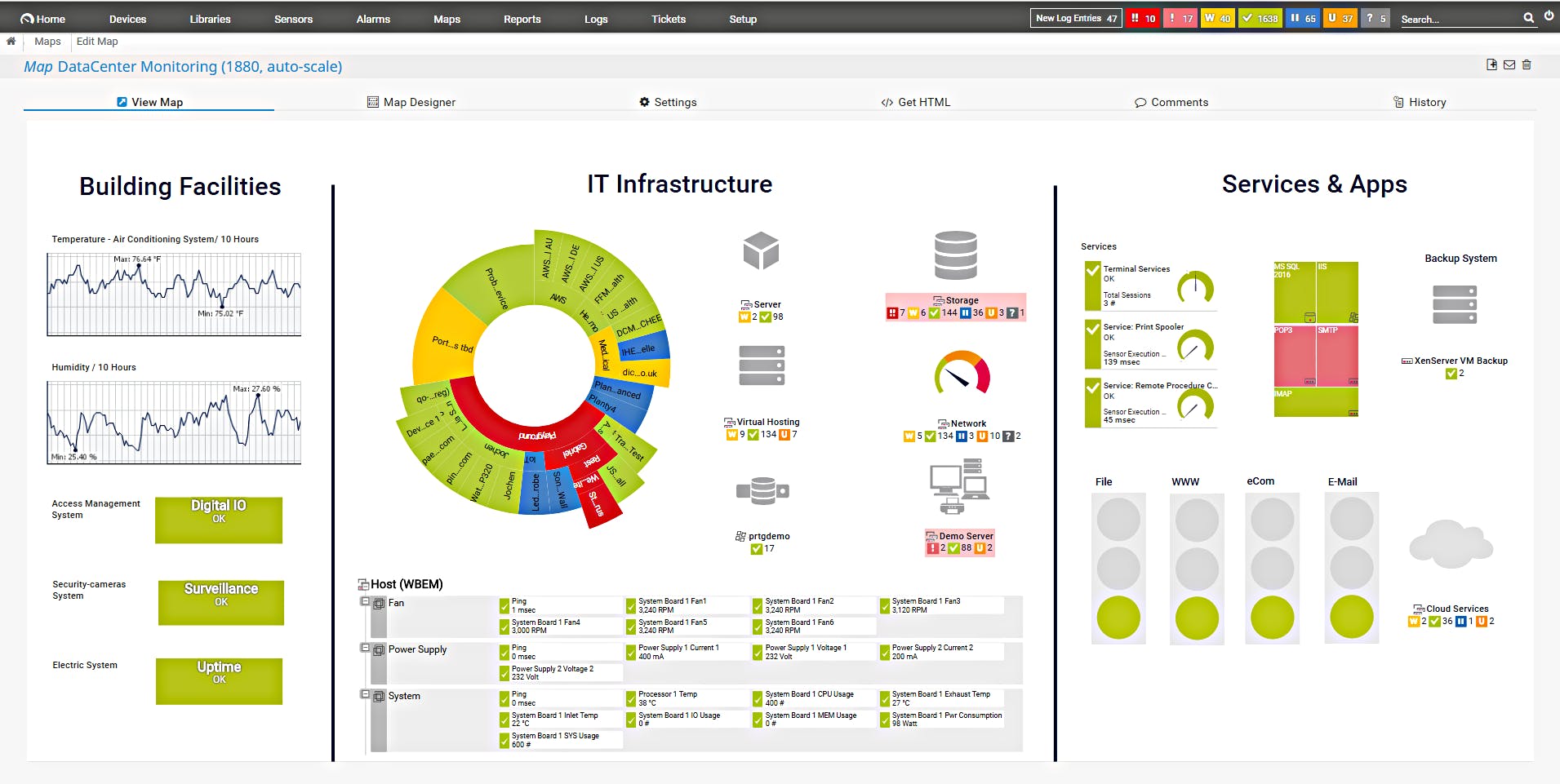 paessler network monitor