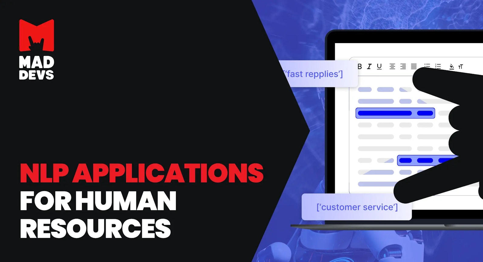 Natural Language Processing Application in Human Resource Management