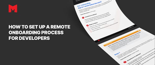 Checklist - How to set up a remote onboarding process for developers