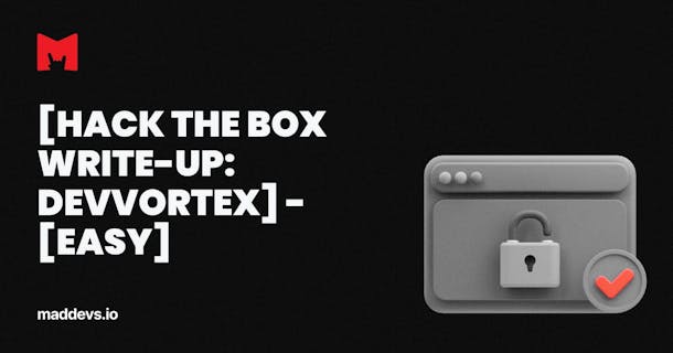 Hack the box write-up: DevVortex