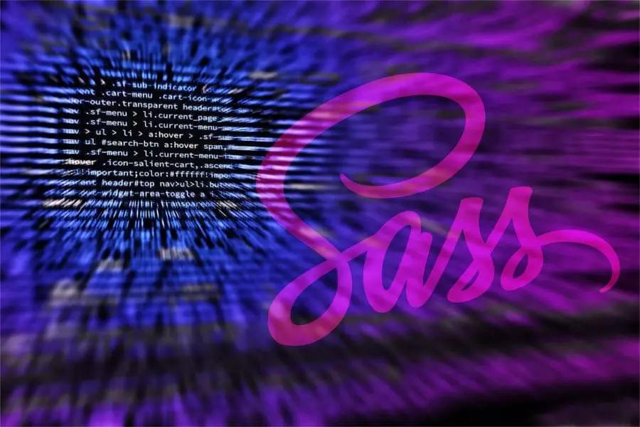 how to use sass variables in html