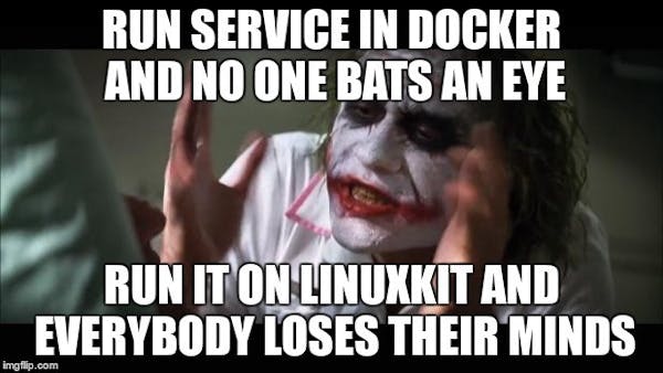 LinuxKit as an ECS-instance with Terraform