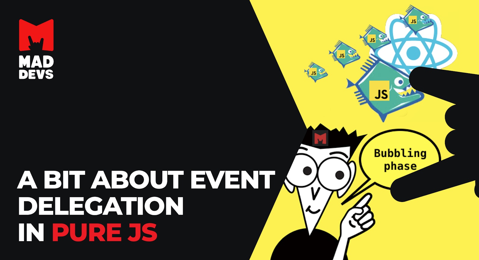 A Bit about Event Delegation in Pure JS.
